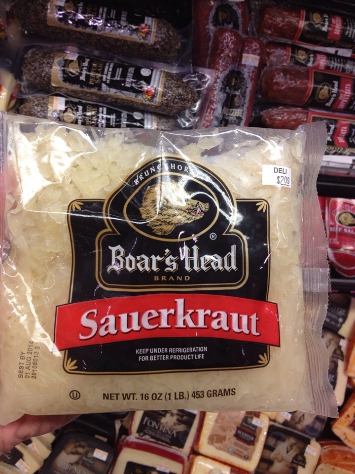 "Deutsches" Sauerkraut in Amiland